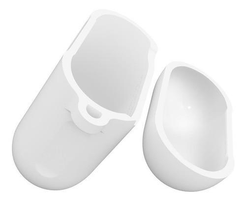 Case Original Spigen AirPods Silicone Fit Com Chaveiro