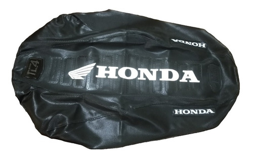 Funda Asiento Antideslizante Tc4 Honda Cg 150 2015 Negro Est