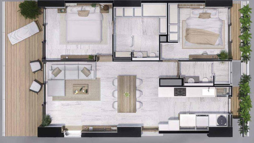 Imagen 5 de 29 de Woha, Departamento En Pre Venta En Puerto Cancún