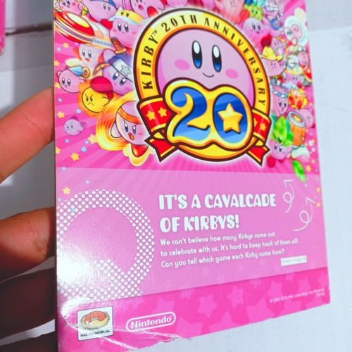Kirby Dream Collection 20th Aniversary Wii Completo (Usado)