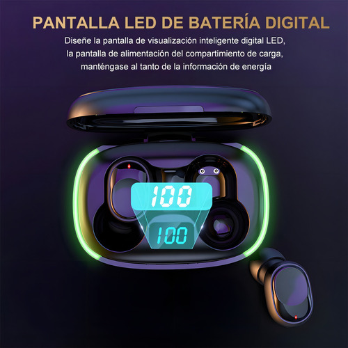 Audífonos Inalámbricos Bluetooth Función Carga Inalámbrica