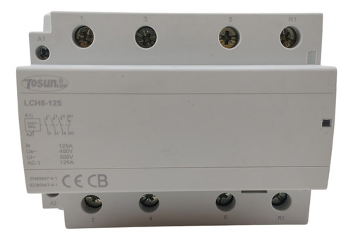 Contactor Modular 3no+1nc 125 Amp