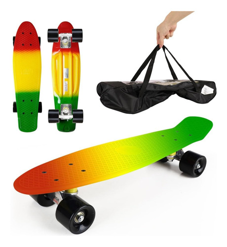 Patineta Skateboard Tipo Penny - Cruiser Tabla Estampada