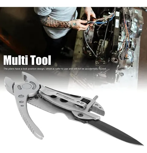 Llave Multiherramienta Alicates Multiusos Con 7 Herramientas