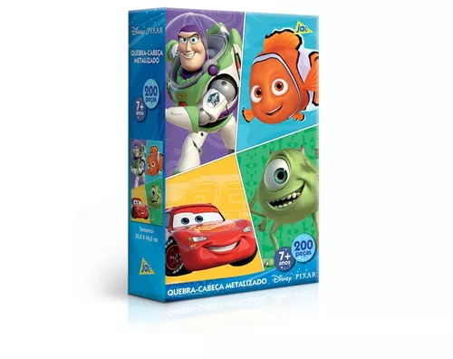 Brinquedo Infantil Quebra-Cabeça Pixar Toyster