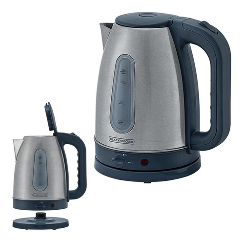 Chaleira Elétrica Black&decker 1,8l Ajuste Temperatura Inox