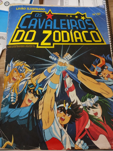Álbum De Figurinhas Os Cavaleiros Do Zodíaco 1995 Falta 8