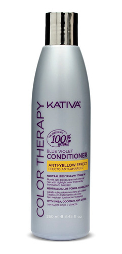 Enjuague Matizador Blue Violet Color Therapy X250ml Kativa