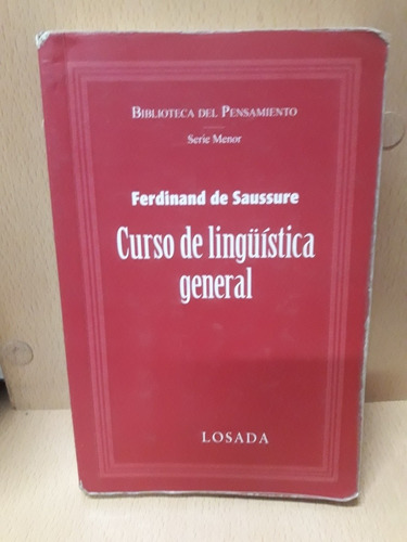 Curso De Linguistica General - De Saussure - Usado - Devoto