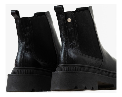 Bota Mujer Cuero Con Elasticos Renzi Heyas