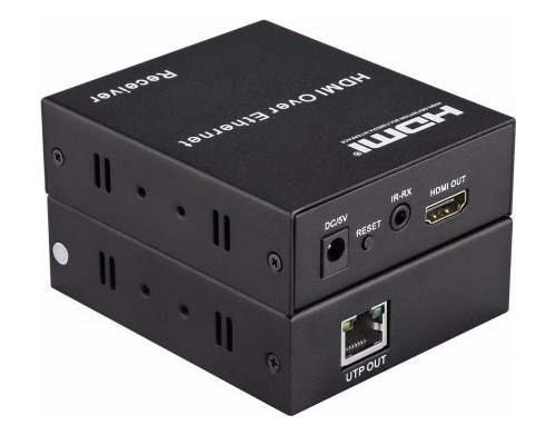 Extensor Hdmi, Alargar Video Por Cable De Red Factura