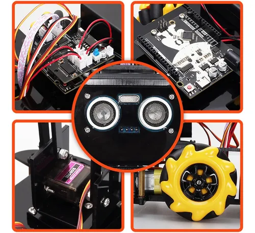 Uno R3 Proyecto Robot Inteligente Kit De Coche Uno R3, ...