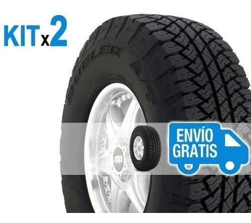 Combo 2u 255/70 R16 111t Bridgestone Dueler A/ T 693 Gratis