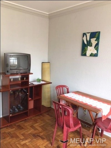 Imagem 2 de 21 de Apartamento Com 1 Dormitórios Para Venda Em Santos - José Menino - Jm840 - 32392806