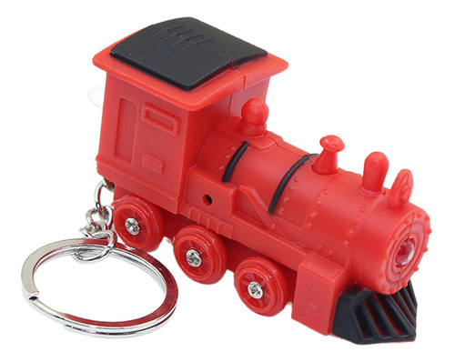 5 Llavero Led Mini Tren Charm Light Llavero Tren Pequeño