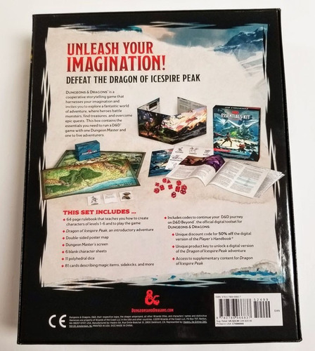 Dungeons & Dragons Essentials Kit - Set Inicio Oficial