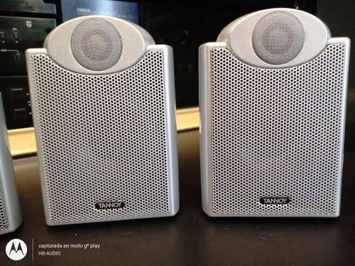 Bafles Satelitales P/home Theatre Tannoy Efx 5.1 Hbaudio Plata (Usado)