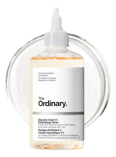 Tónico exfoliante The Ordinary