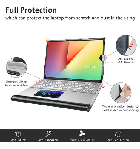 Funda Para 15.6 Asus Vivobook S15 S532fa Y Mas (ver Modelos)