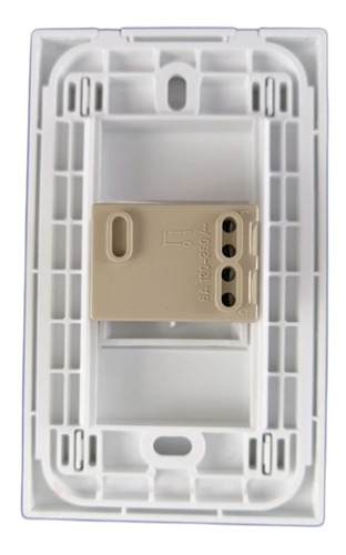Imagen 4 de 4 de Placa Armada Con 1 Interruptor Sencillo, Kipro