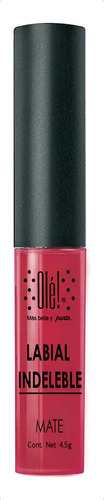 Labial Líquido Olé! Cosmetics Indeleble Mate Fresa
