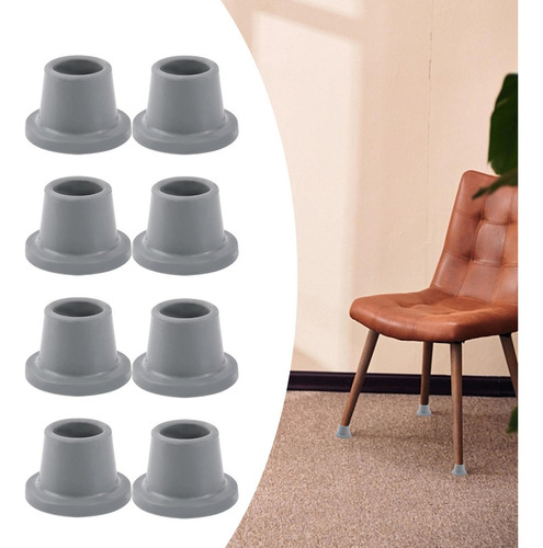 Reemplazo De Puntas Para Silla De Ducha, Resistente, 8 Uds.,
