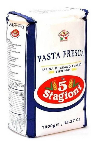 Farinha De Trigo 00 Italiana Le 5 Stagioni - Pasta Fresca