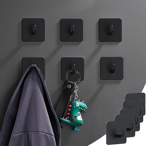 Barra Autoadhesiva Para Toalla Y Bata Para Baño Y Cocina, 5