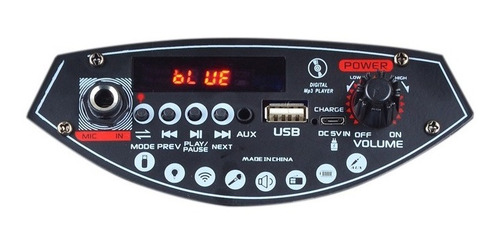 Imagen 5 de 8 de Cabina De Sonido Recargable Bluetooth Aux Parlante Audio