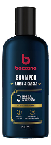Shampoo Bozzano Para Barba 200ml