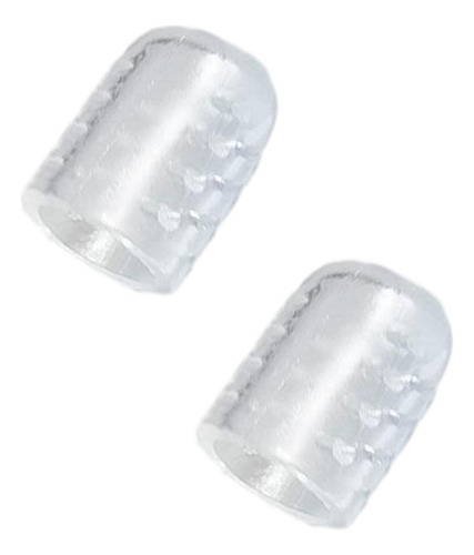 Protector De Meñique De Silicona Transparente Para Correr