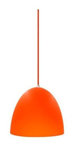 Artefacto Colgante Color Naranja G9 40w