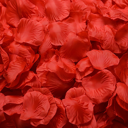 1000 Petalas De Rosas Artificial Vermelha