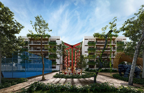 Imagen 16 de 22 de Departamento En Venta En Tulum , Distrito Arte, Estudio