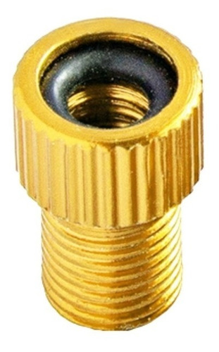 Imagem 5 de 6 de Adaptador Valvula Presta Bico Fino Para Grosso Pneu Bike