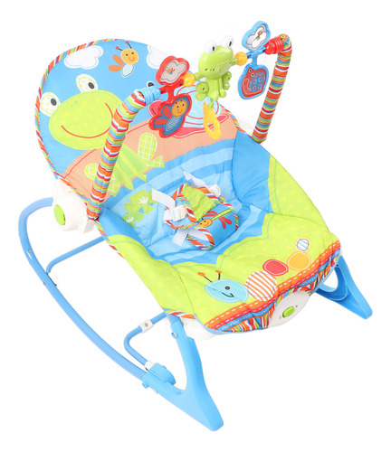 Mecedora Ajustable Con Música Para Bebés, Ergonómica, Bonita