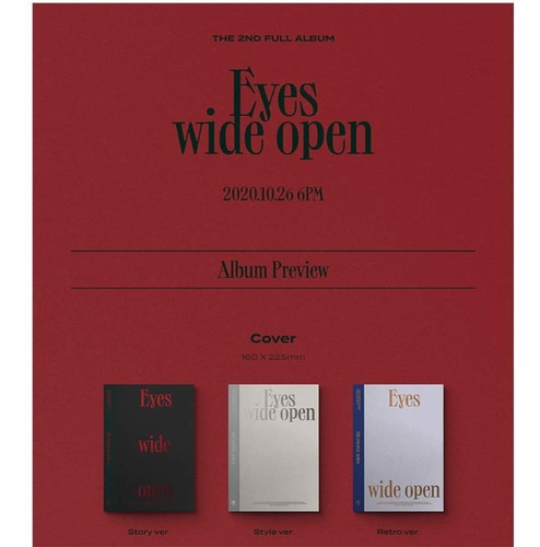 Twice Eyes Wide Open Cd Nuevo Importado Aleatorio