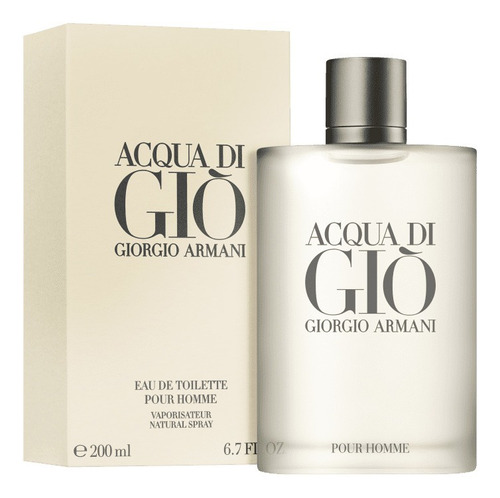 Perfume Aqua Di Giorgio 200ml Cofre
