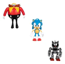 Comprar Sonic Set Pack Figuras X3 Mecha Sonic Dr Eggman Sonic M4e