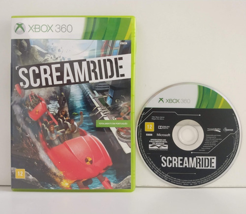 Screamride Xbox 360 Física Original Português Pt-br