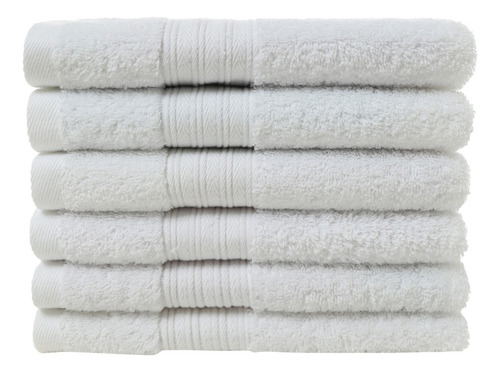 Hh Toallas De Algodón De Calidad, Suaves Y Absorbentes, 6
