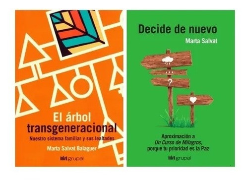 Árbol Transgeneracional + Decide - Salvat - Grupal 2 Libros*