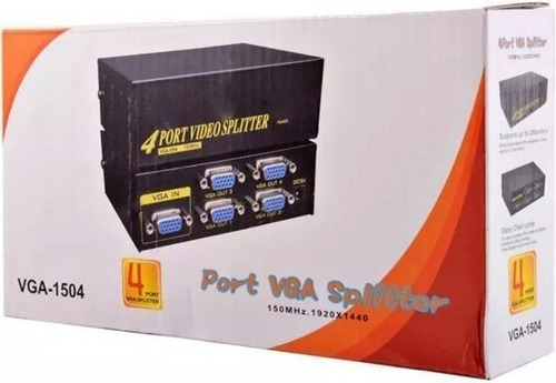 Splitter Vga - 4 Port Video Splitter - 1504