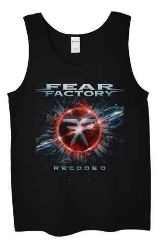 Polera Musculosa Fear Factory Recoded Rock Abominatron