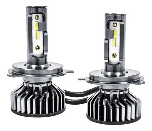 Ampolleta Led  10-30v Turbo Led 8000 Lum H4 El Par 