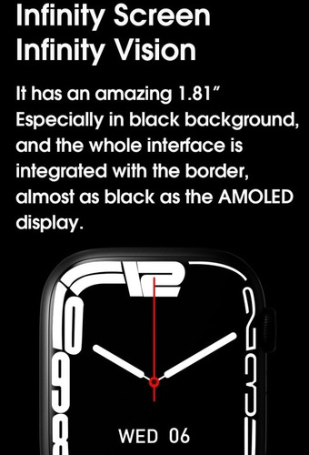Imagen 4 de 9 de Smartwatch W27 Pro Bt Ip67 Blanco Serie 7 Nfc + Correa Extra