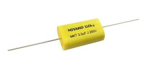 Capacitor 3.3 Uf J 250v Miyako Usa 3.3uf Sonocar