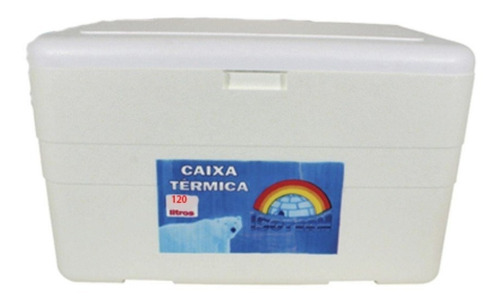 Caixa Térmica Isopor Grande 120lts P/ Eventos E Transporte