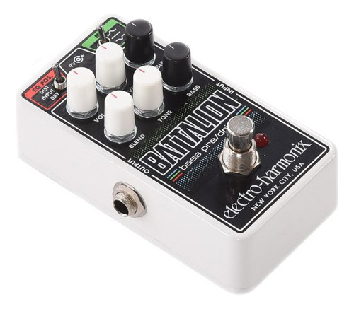 Pedal Preamp Bajo/overdrive Nano Battalion Electro Harmonix