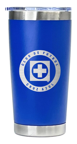 Termo 20oz Personalizado Liga Mx / Cruz Azul Acero Inox